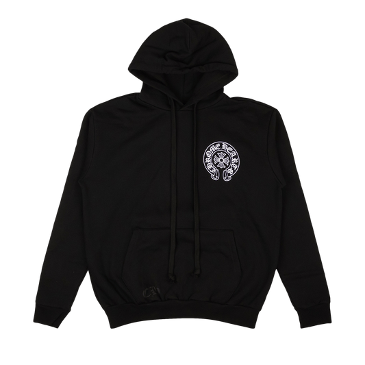 Chrome Hearts Black Horshoe Hoodie