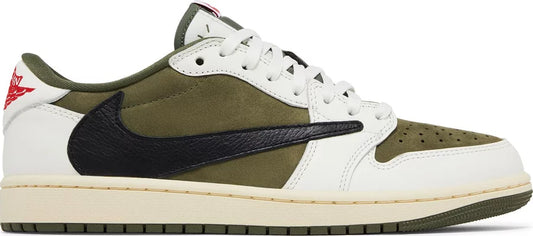 Travis Scott x Air Jordan 1 Retro Low OG SP "Reverse Olive / Medium Olive"