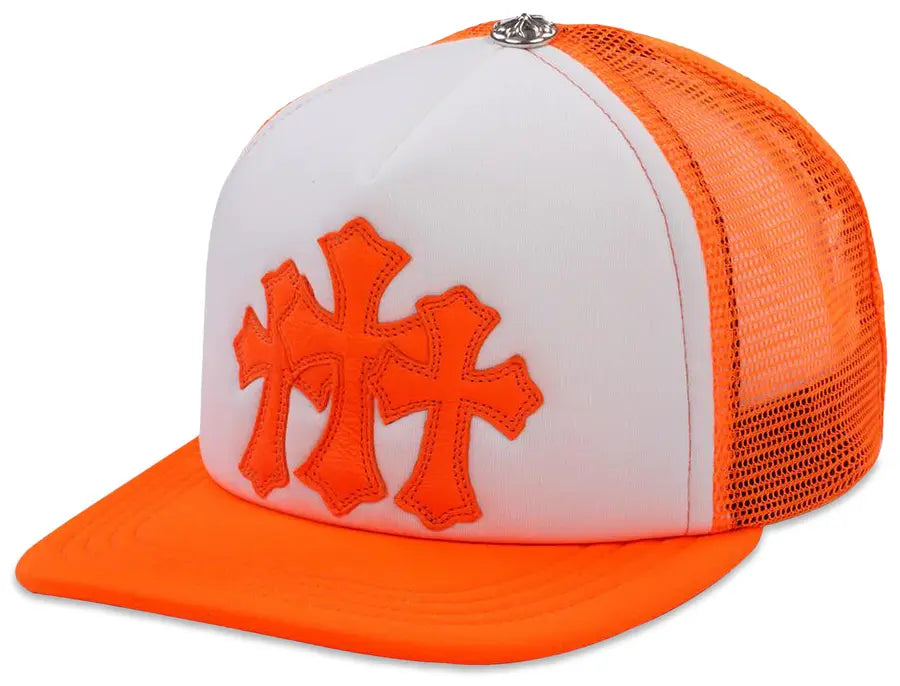 Chrome Hearts Cemetery Trucker Hat 'Orange'