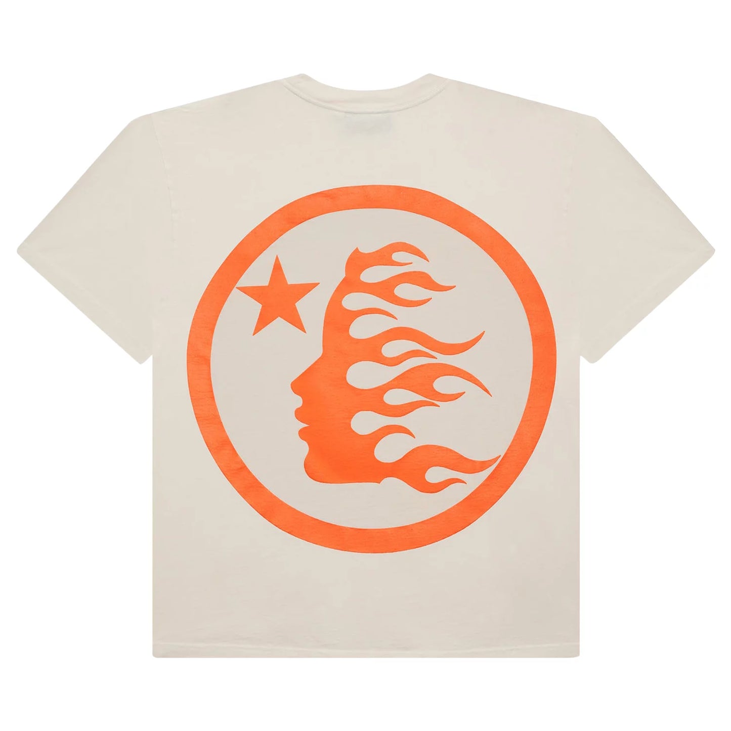 Hellstar Classic T-Shirt (Regular Print) "White/Orange"