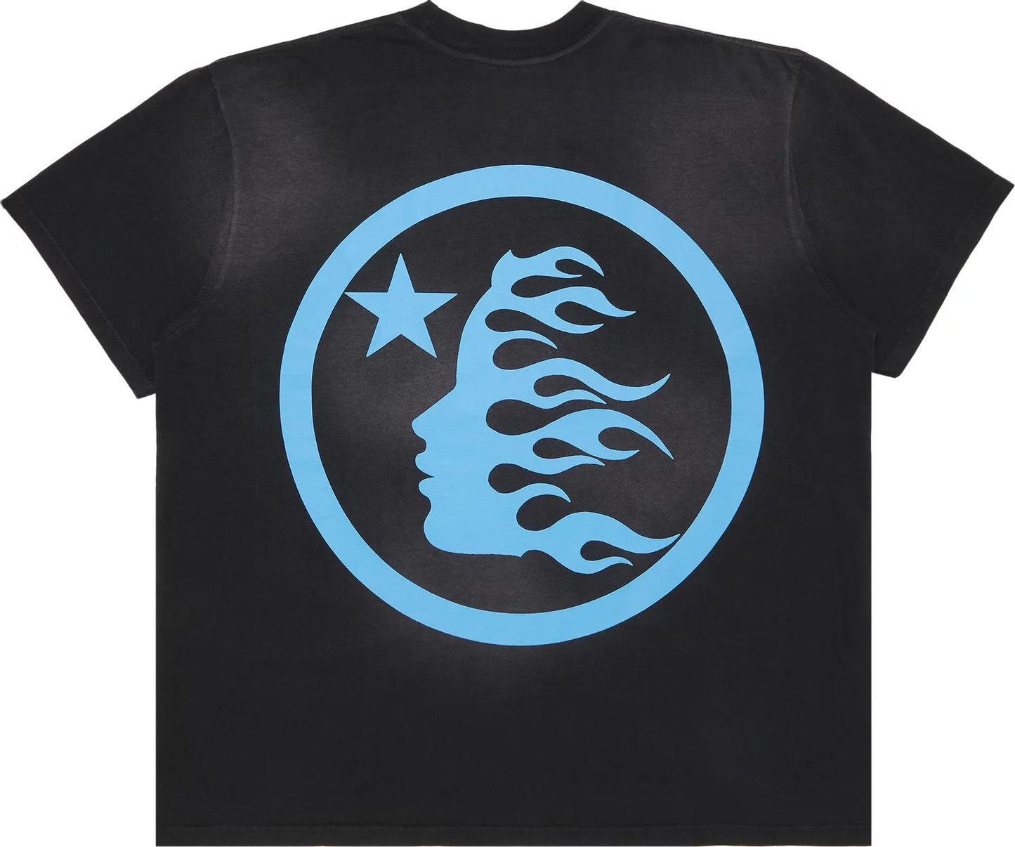 Hellstar Classic T-Shirt (Regular Print) "Black/Blue"