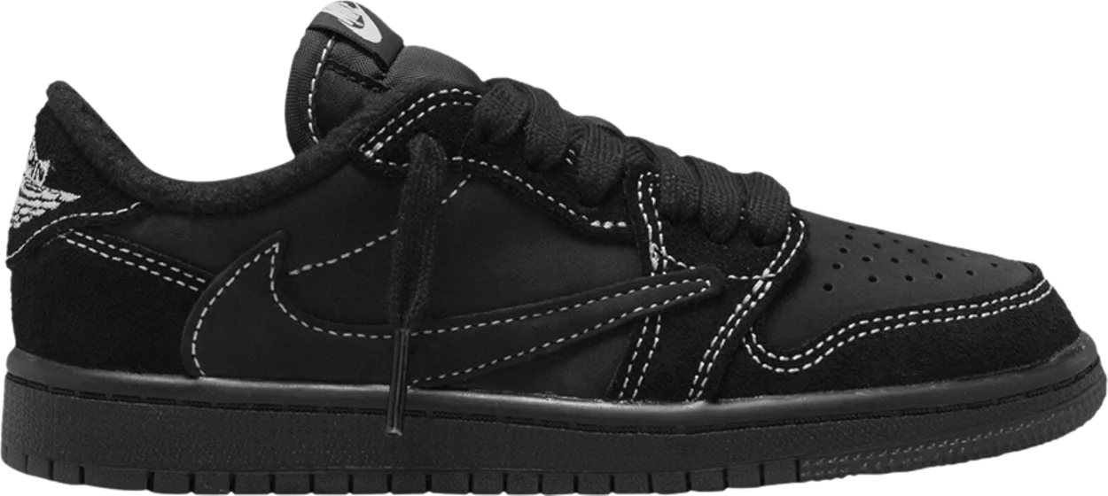 Travis Scott x Air Jordan 1 Retro Low OG SP PS "Black Phantom"