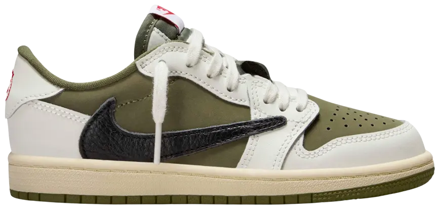 Travis Scott x Air Jordan 1 Retro Low OG SP PS "Reverse Olive / Medium Olive"