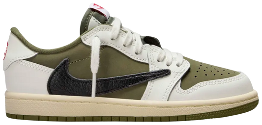 Travis Scott x Air Jordan 1 Retro Low OG SP PS "Reverse Olive / Medium Olive"