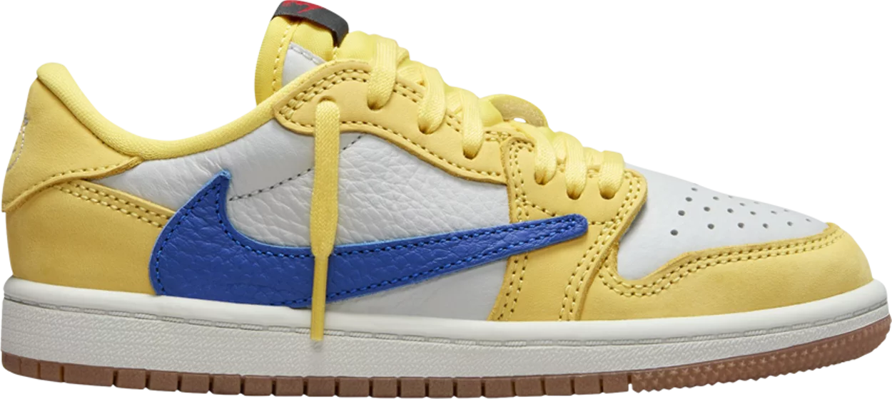 Travis Scott x Air Jordan 1 Retro Low OG SP PS "Canary"