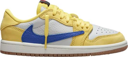 Travis Scott x Air Jordan 1 Retro Low OG SP PS "Canary"