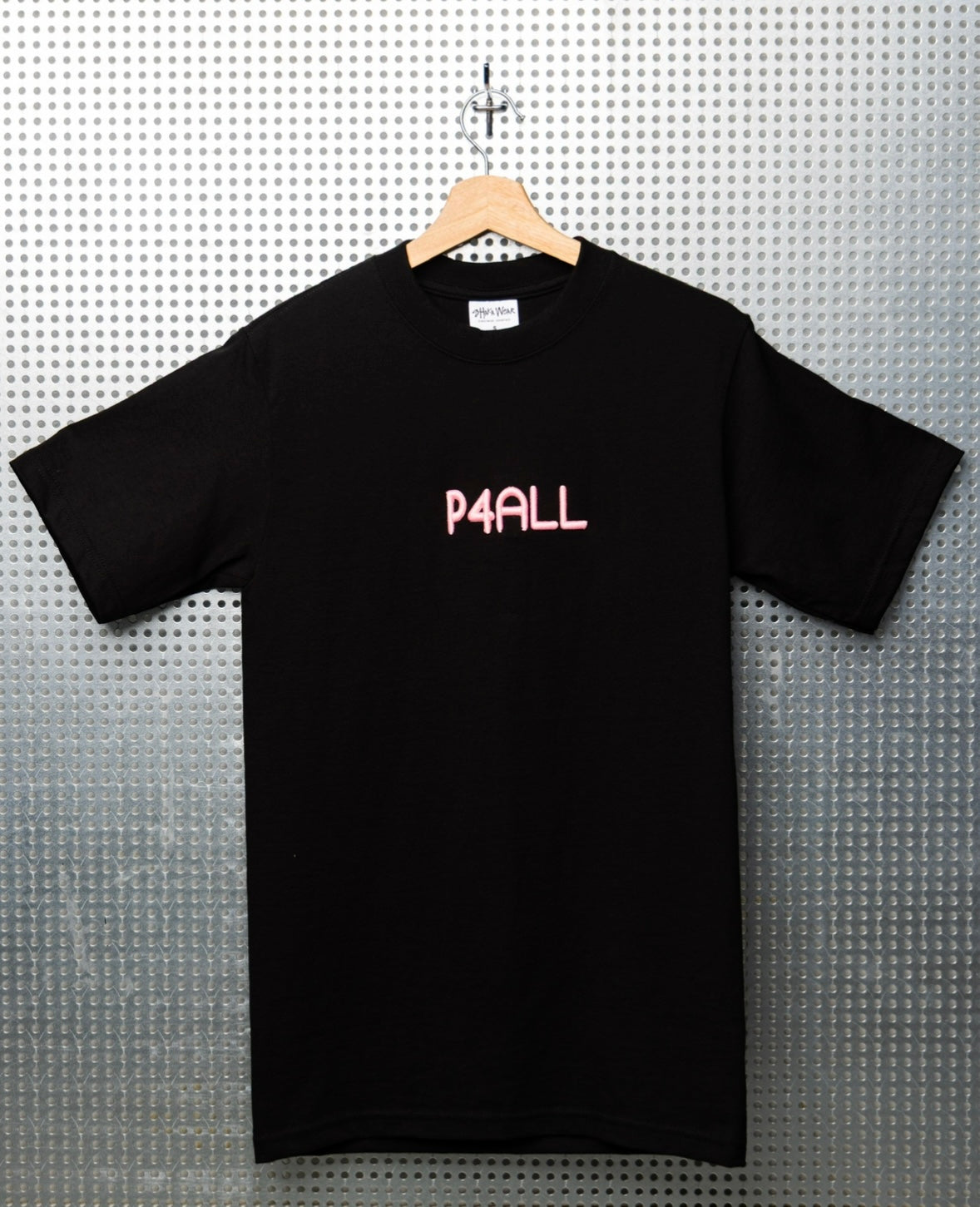 20'S Pink P4 'Embroided Tee'