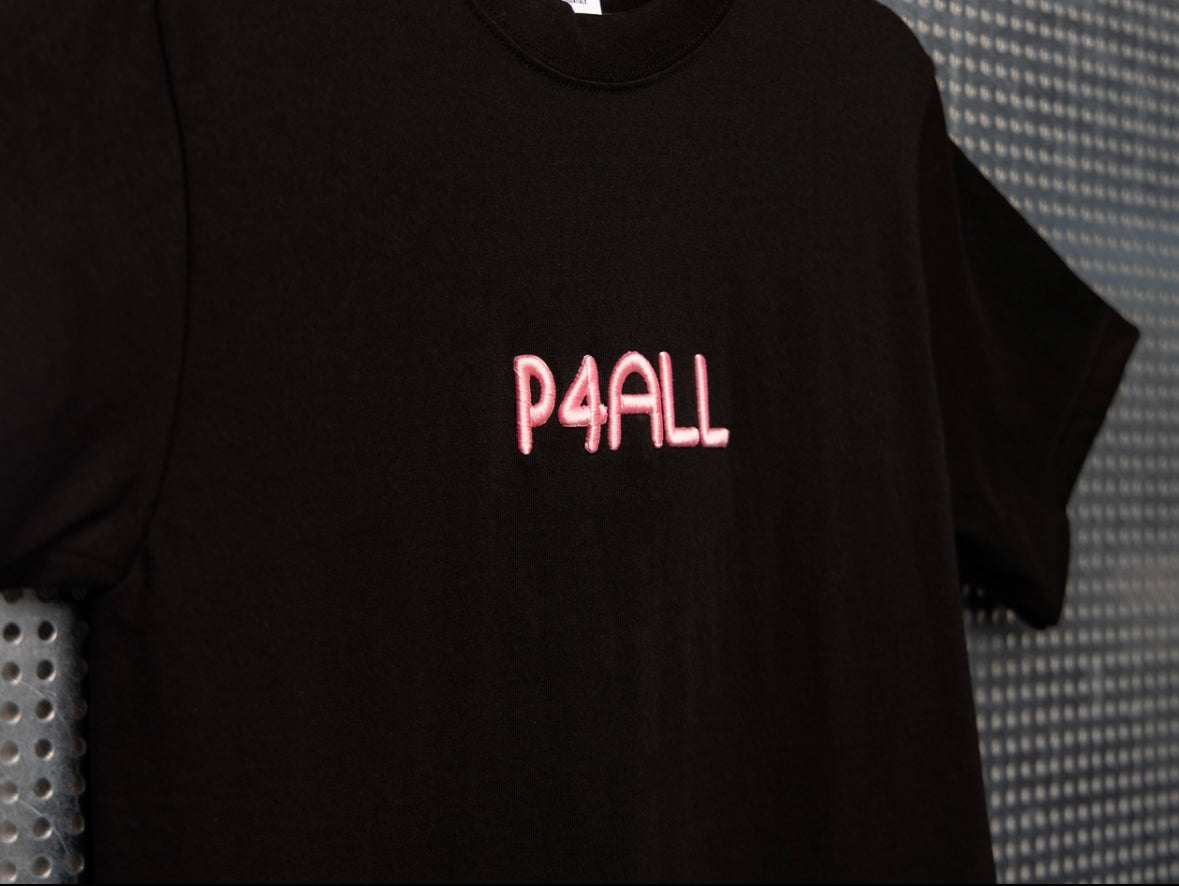 20'S Pink P4 'Embroided Tee'