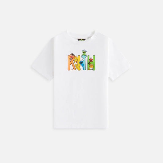 Kith Kids "Sesame Street" White Tee