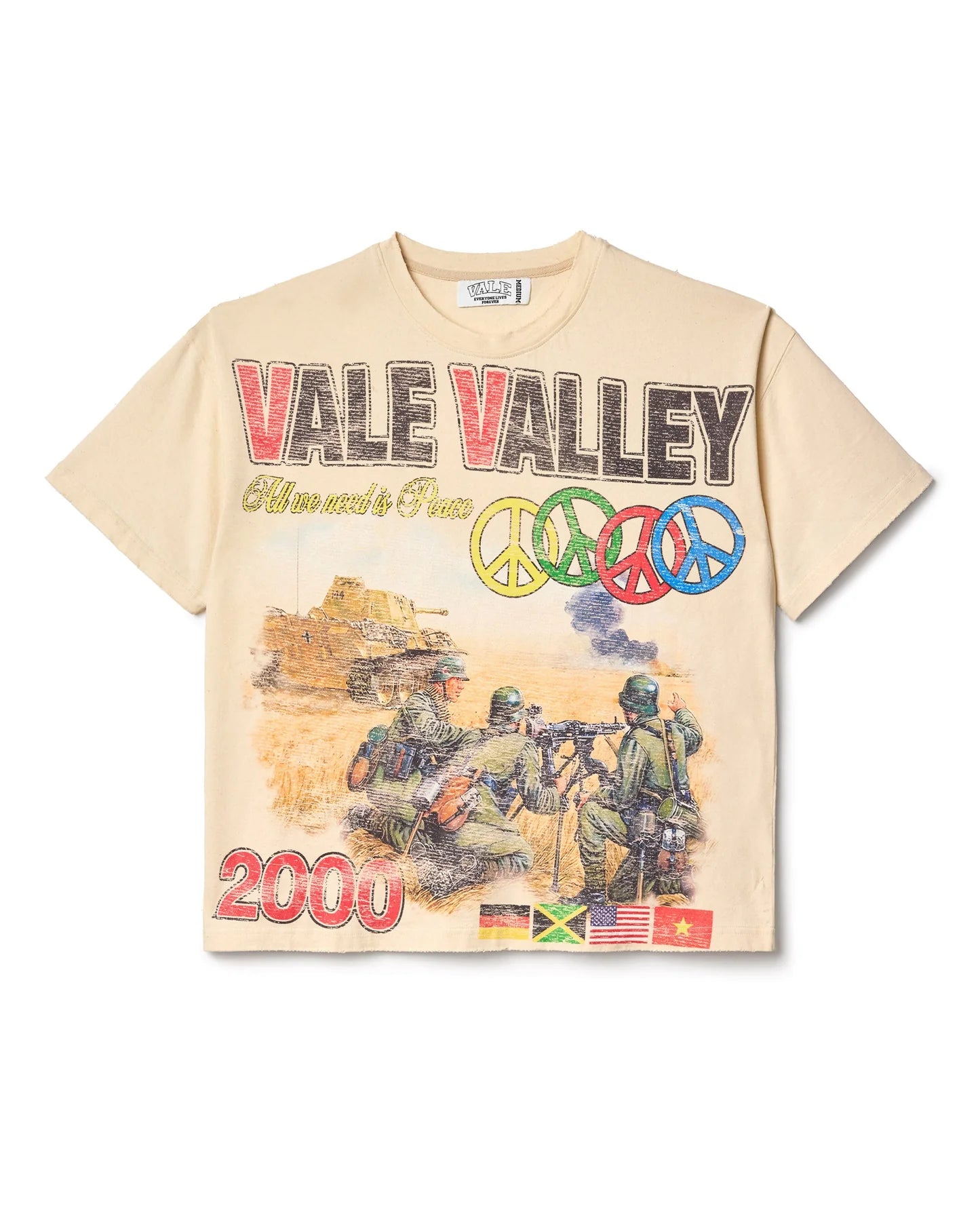 Vale Valley "All we need is peace" Tee