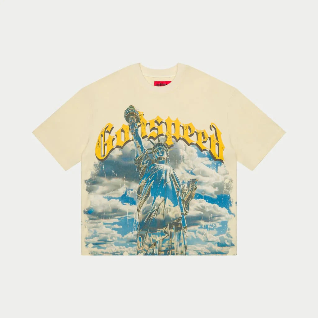 Godspeed "Liberty Tee" Tan Yellow